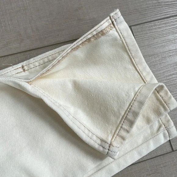 House of Harlow off- white straight leg jeans - Picture 5 of 6